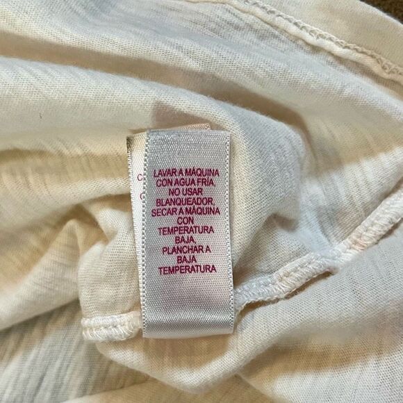 Velvet By Graham & Spencer Vintage Slub Cotton Dress Quarter Bell Sleeve Small - Picture 10 of 10